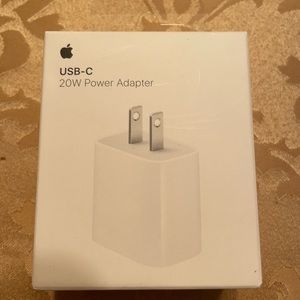 Apple USB-C 20W Power Adapter New Sealed Package
